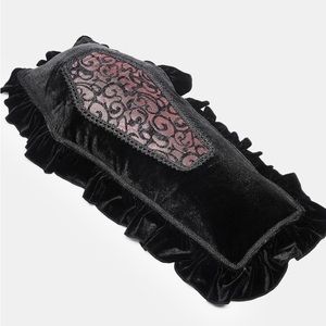 Punk Rave Lay To Rest Coffin Pillow